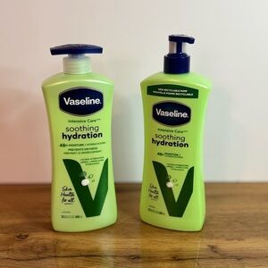 Set of 2 Vaseline Ultra Soothing Hydrating Lotion, Set of 2, 20.3oz each